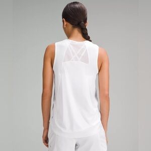 Lululemon Sculpt Tank Pleated Tank Top‎ White